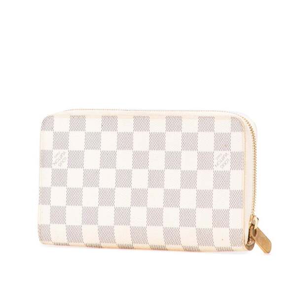 Louis Vuitton Damier Zippy Organizer Round Zipper